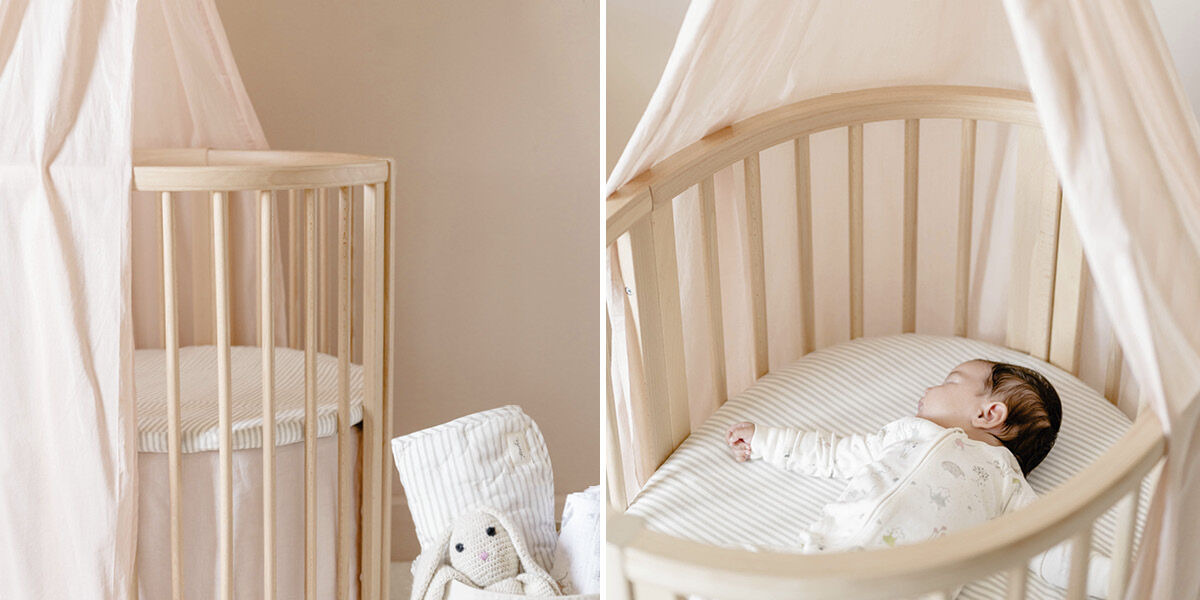 Stokke crib white top